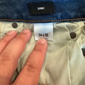 Express Slimfit stretch jeans. Mens size 34x32